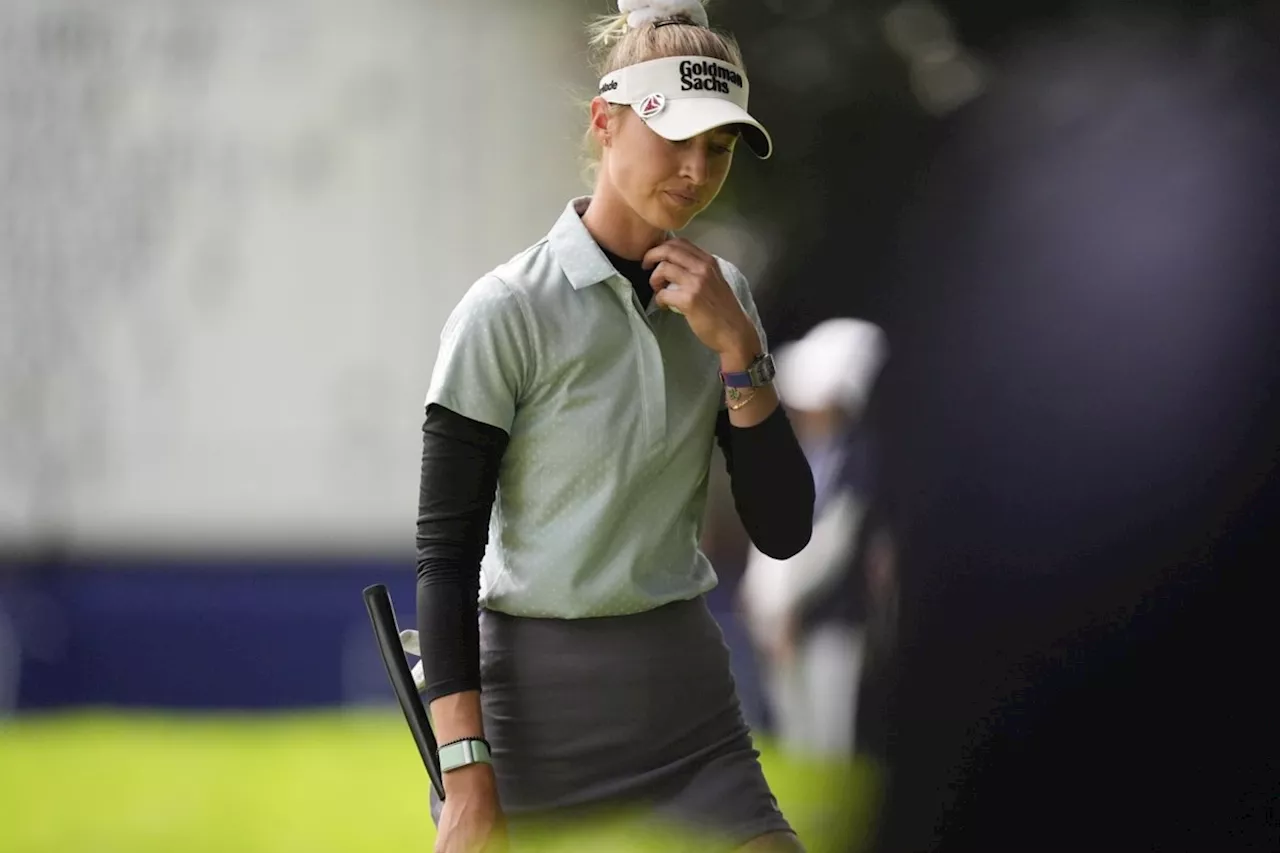 Nelly Korda shoots 81, sent packing early again at the KPMG Women’s PGA Championship