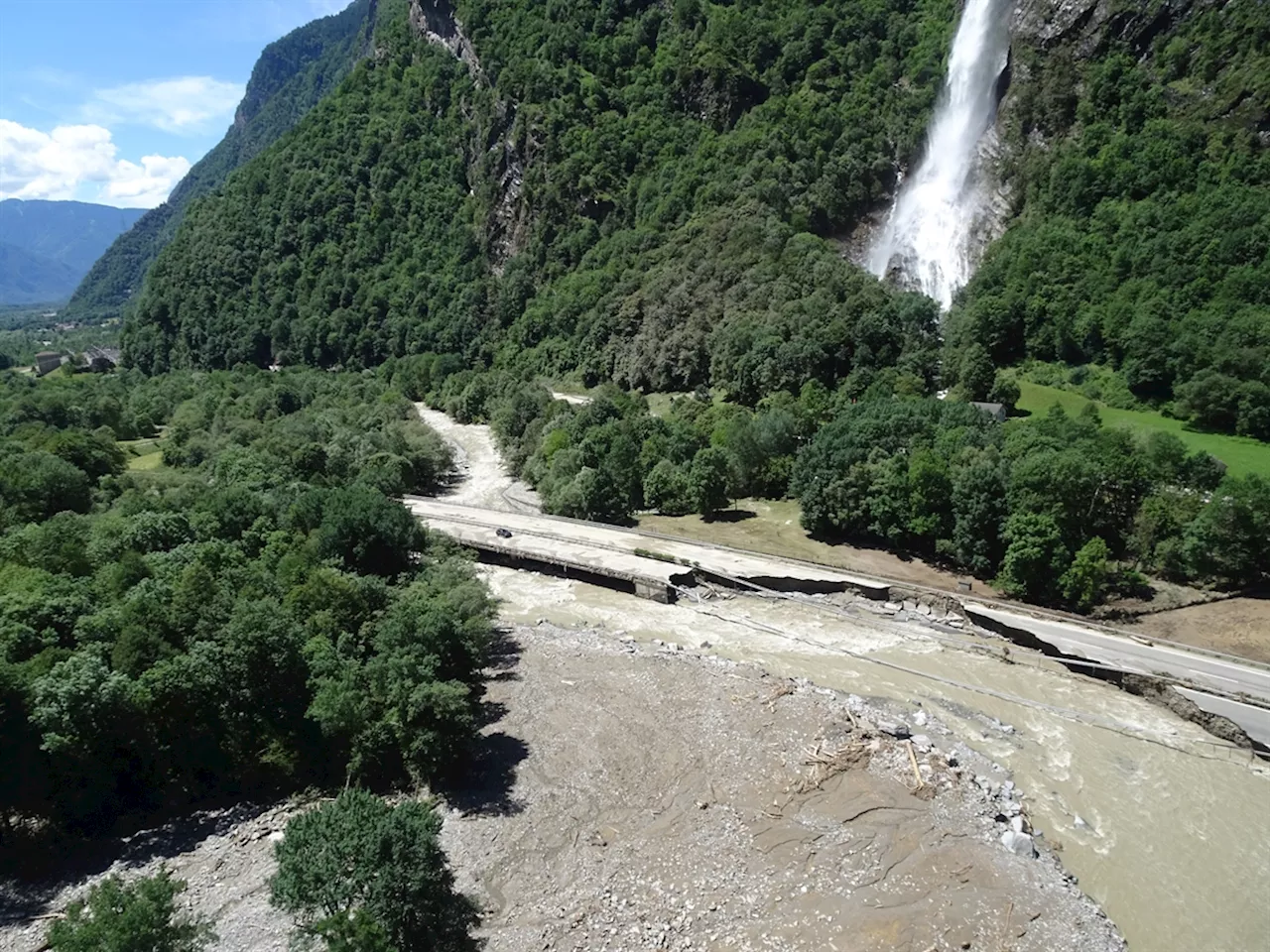 Misox GR: Hochwasserlage – Einladung zur Medienkonferenz