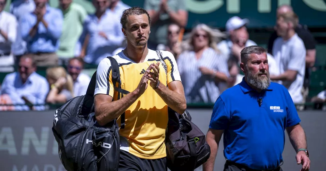 Tennis: Zverev verpasst das Finale beim Turnier in Halle​