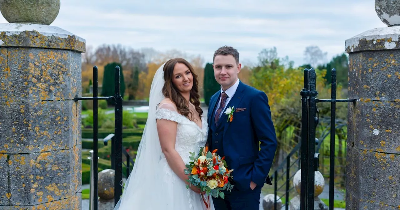 Couple amaze guests with beautiful outdoor wedding ceremony in the dead of winter