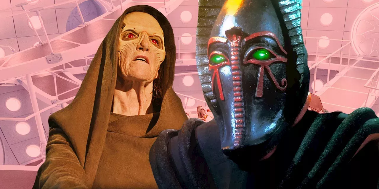 Doctor Whos Rtd Shares Sutekh Return Concept Art With Tardis Detail