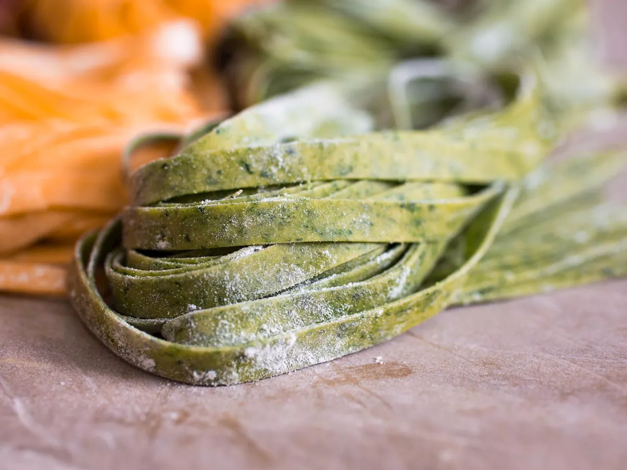 Spinach-Colored Fresh Pasta Recipe