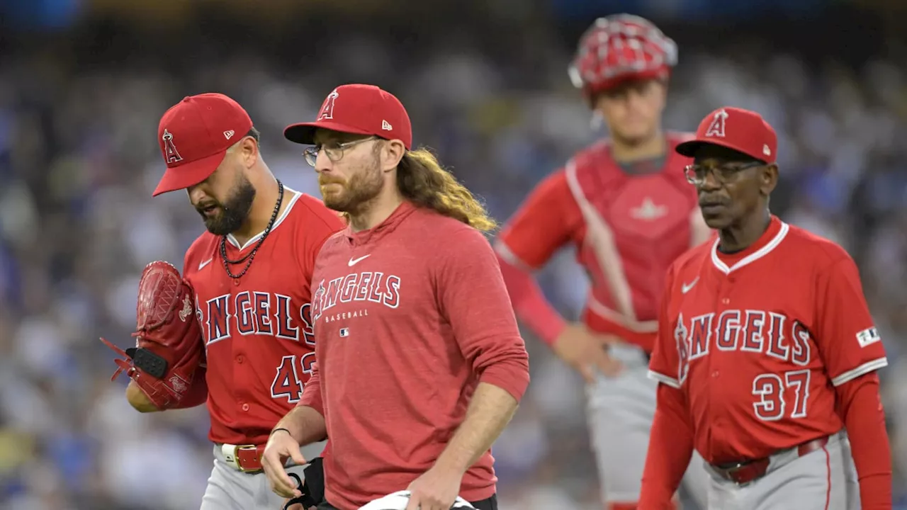 Angels’ Patrick Sandoval Leaves Game With Injury