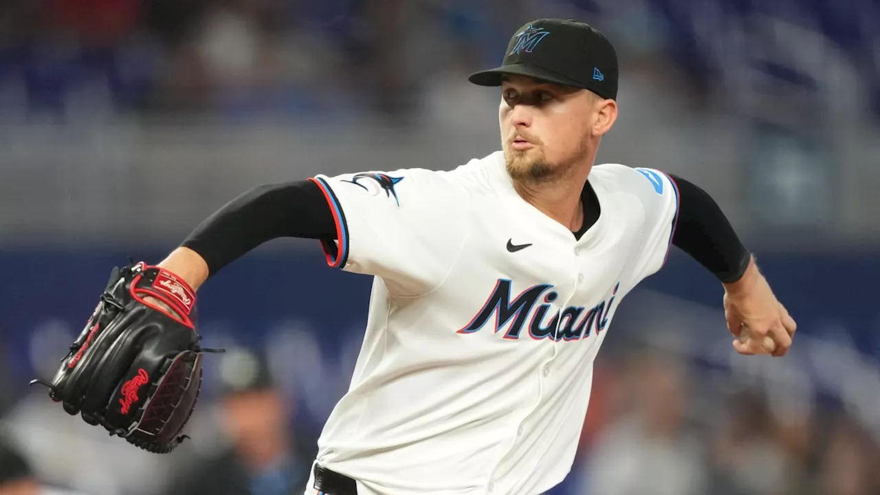 Miami Marlins Pitcher Braxton Garrett Scratched From Scheduled Start on Sunday