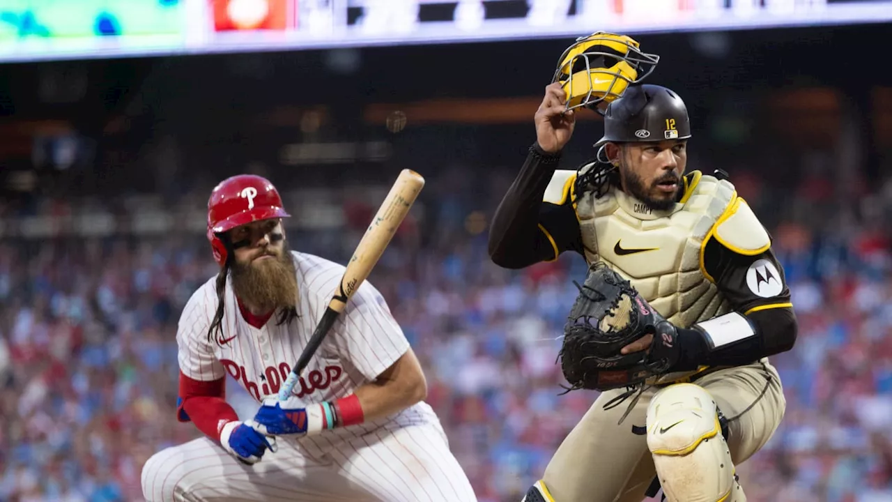 Padres Scratch Catcher Who Bruised His Thumb Catching a Pitch