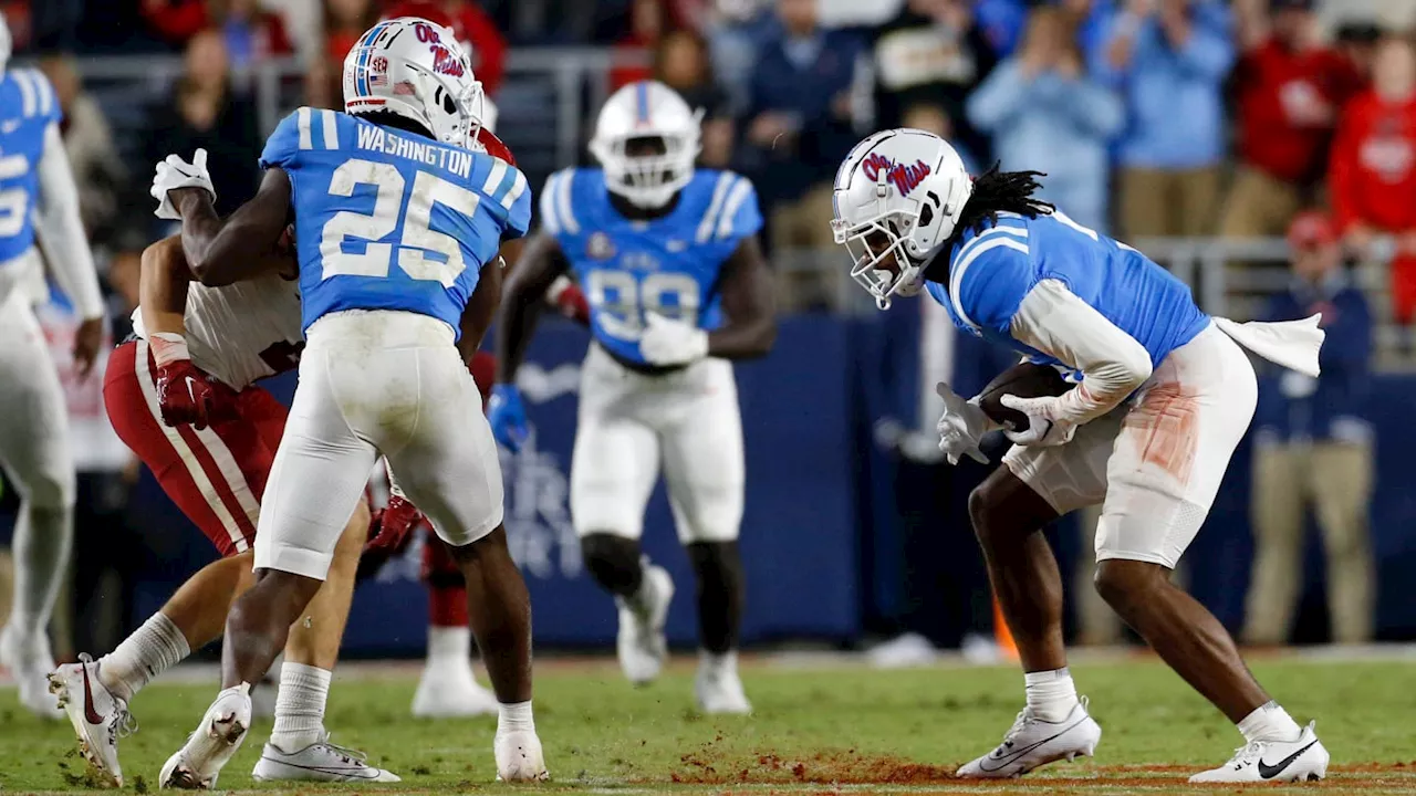 Pair of Ole Miss Rebels Among 10 Highest-Graded Returning SEC Safeties in 2024