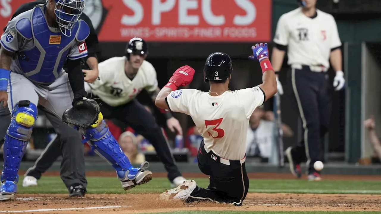 Texas Rangers Erupt In 6th, Take Series Opener Against Kansas City Royals