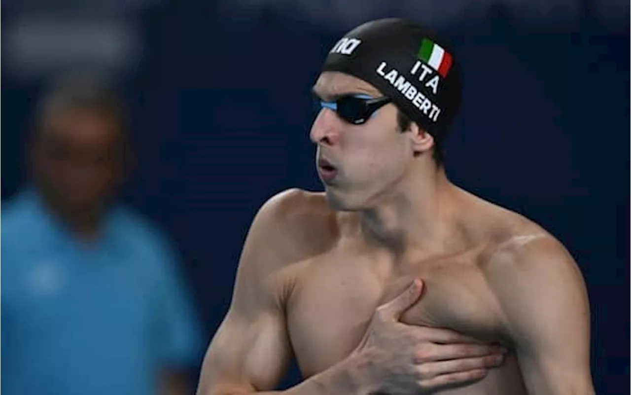 Nuoto, Trofeo Settecolli: Michele Lamberti eguaglia record italiano nei 50 dorso