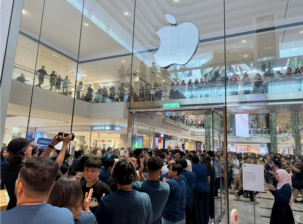 Apple Store at The Exchange TRX officially opens its doors