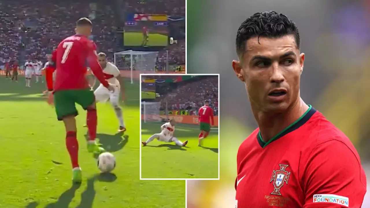 Euro 2024: Cristiano Ronaldo is still dropping defenders for fun at the ...