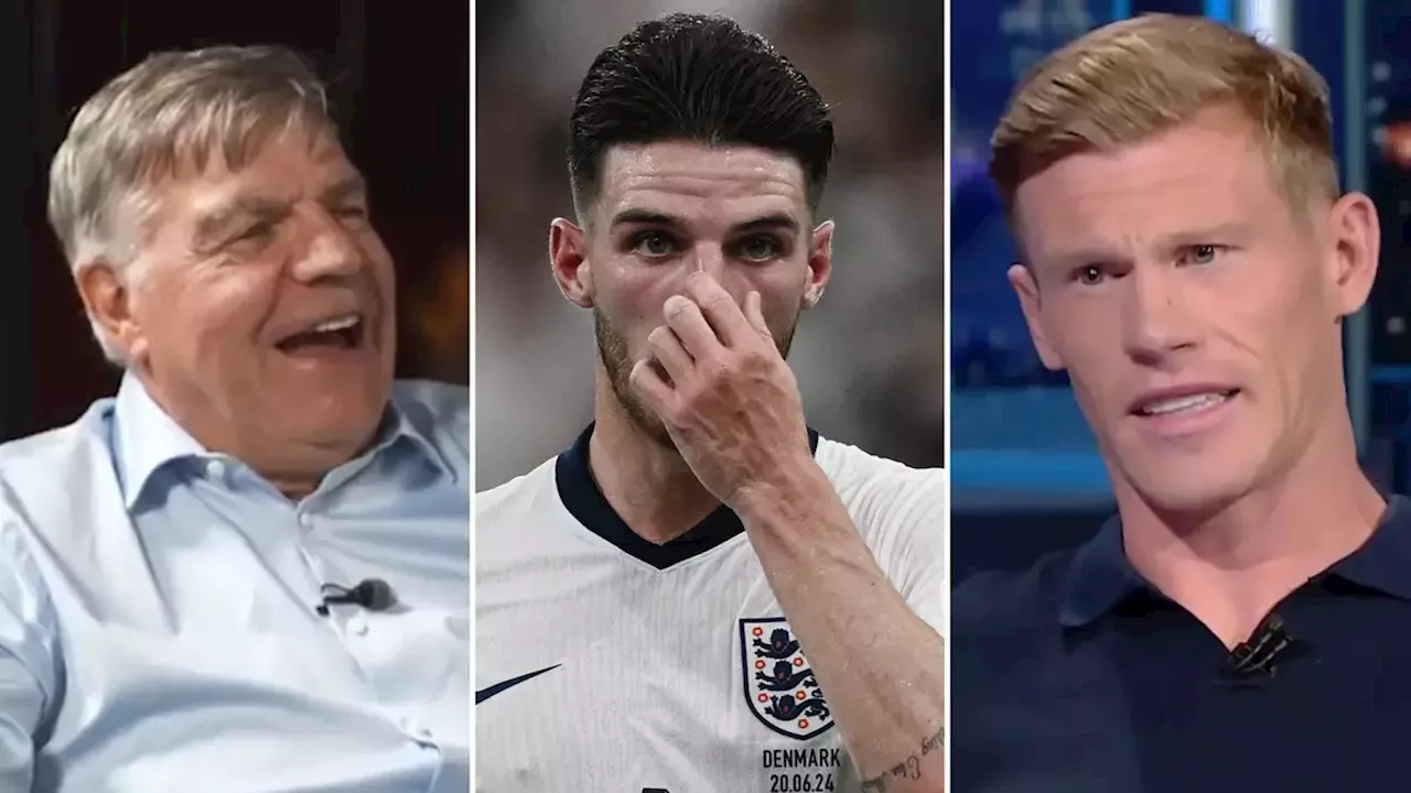 Sam Allardyce has ripped into James McClean after he made 'overrated' comments about Declan Rice