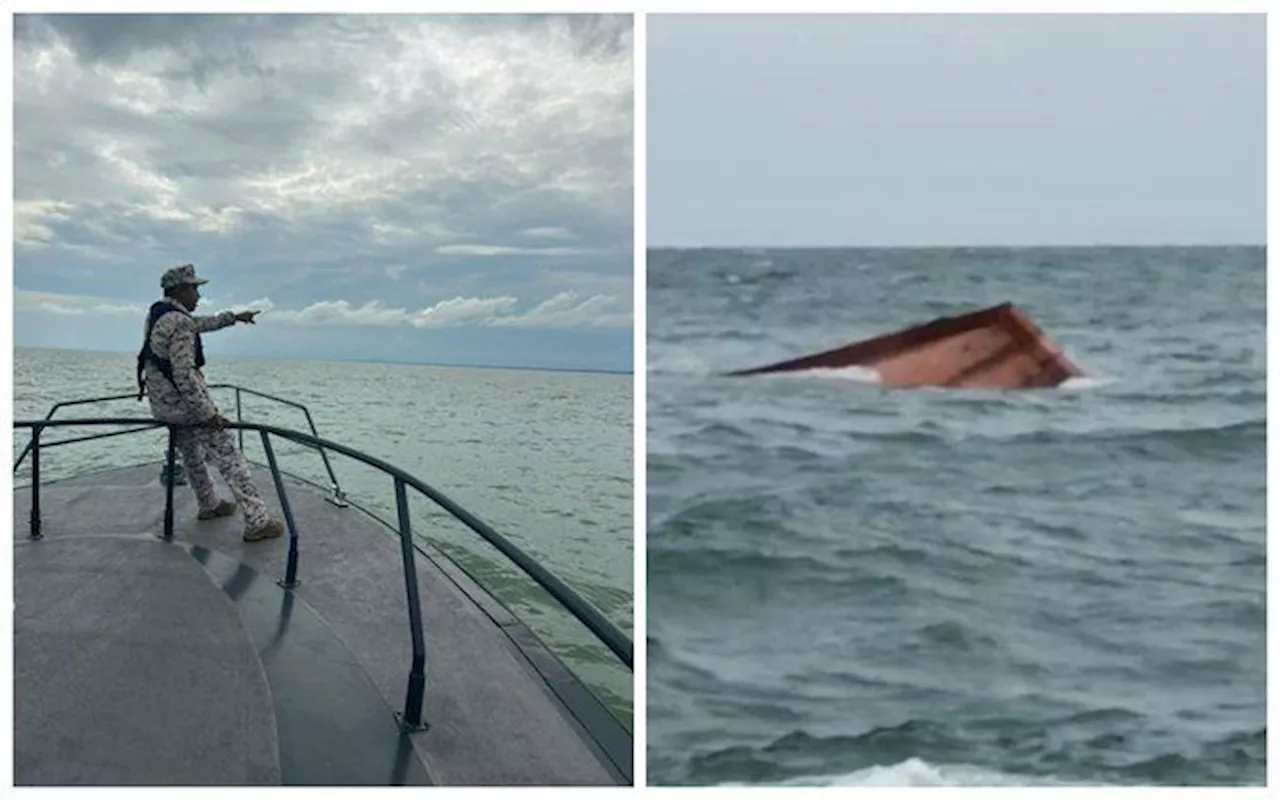 Search for four missing fishermen to expand to coastal areas of Tanjung Segenting