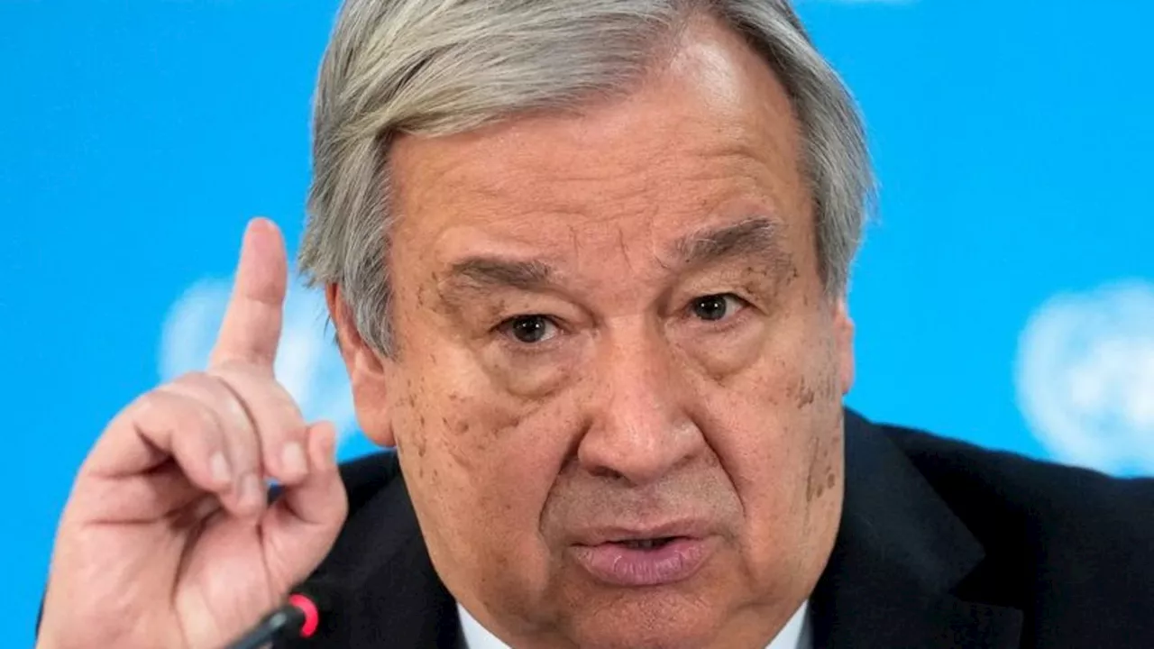 Gaza-Krieg: Guterres warnt vor Katastrophe in Nahost