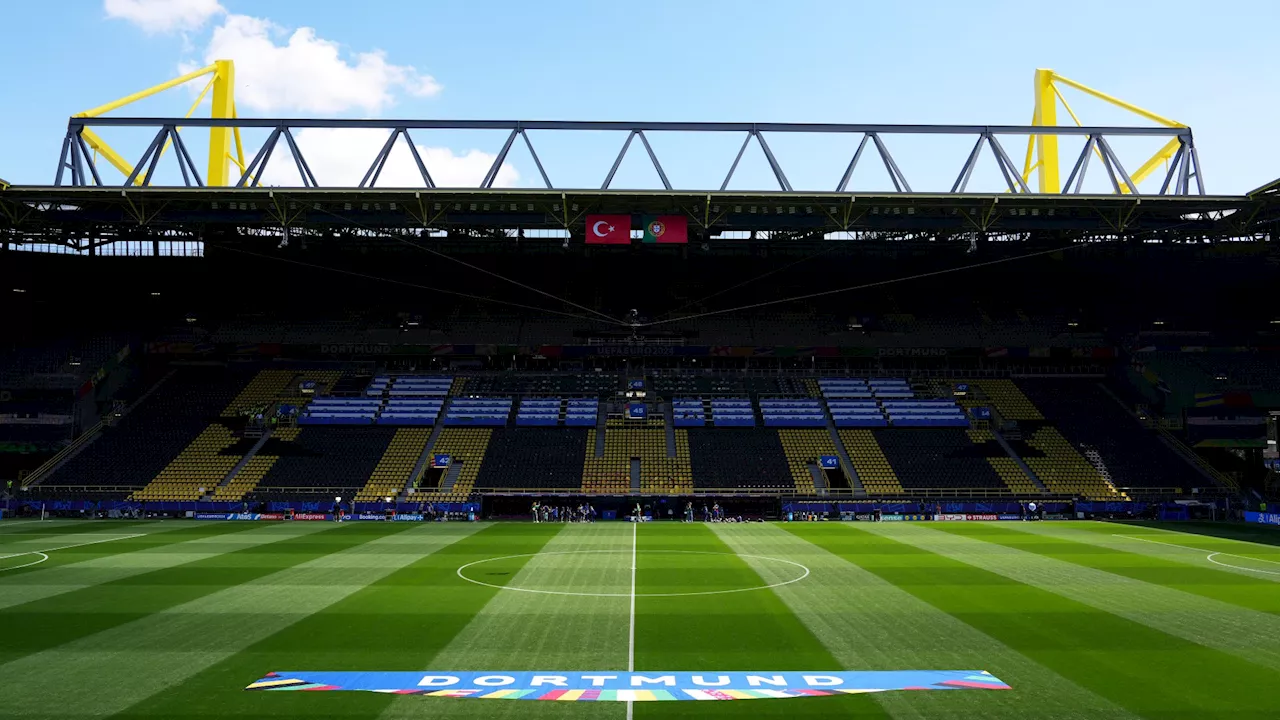 Dortmund train station locked down by police just hours ahead of Turkey vs Portugal Euro 2024 clash...