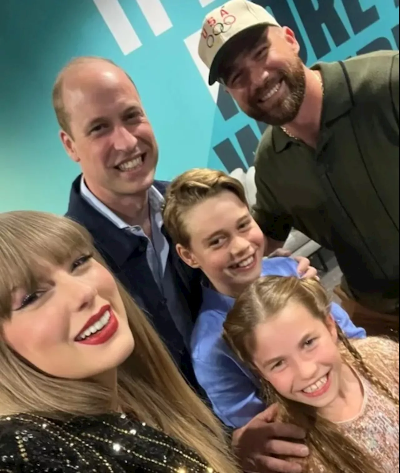 Travis Kelce meets Prince William at Wembley as Taylor Swift fan reveals heartwarming act by Jason Kelce...