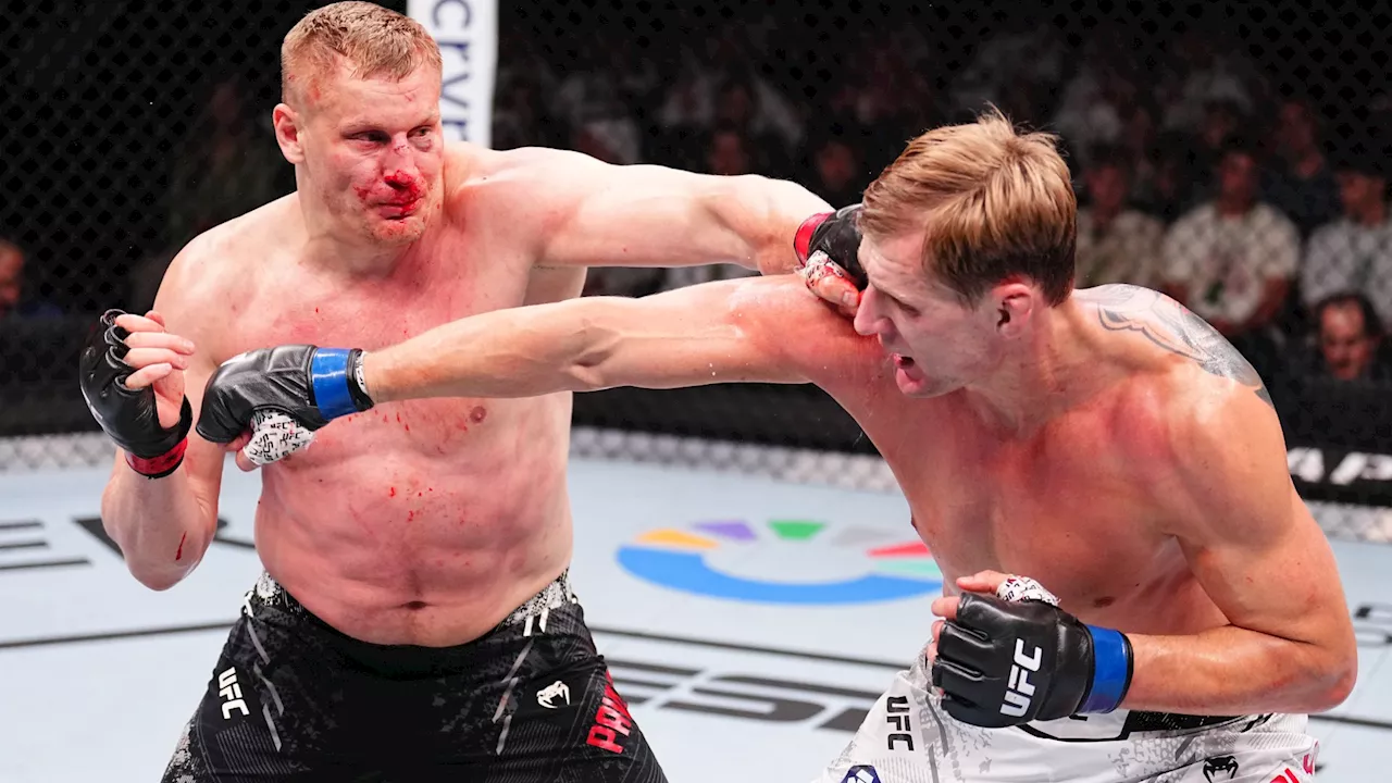 – UFC fans blame new gloves as Sergei Pavlovich’s nine-fight KO streak comes...