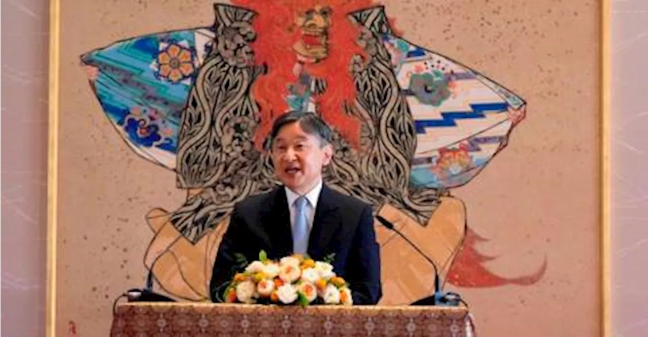 Japanese Emperor Naruhito finally begins delayed UK state visit