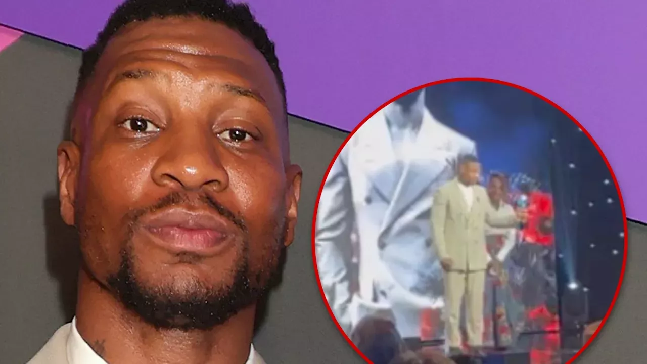 Jonathan Majors Delivers Tearful Speech At 2024 Impact Awards 