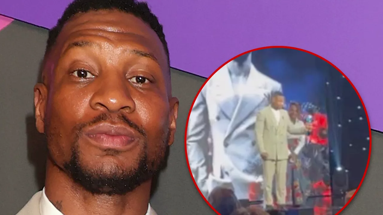 Jonathan Majors Delivers Tearful Speech At 2024 Impact Awards