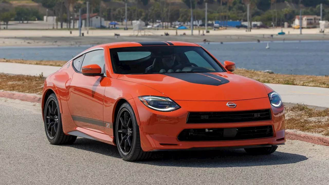 This very orange Nissan Z pays homage to the original Fairlady