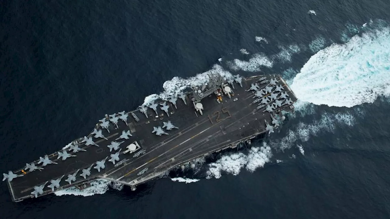 US warship arrives in South Korea for joint military drills