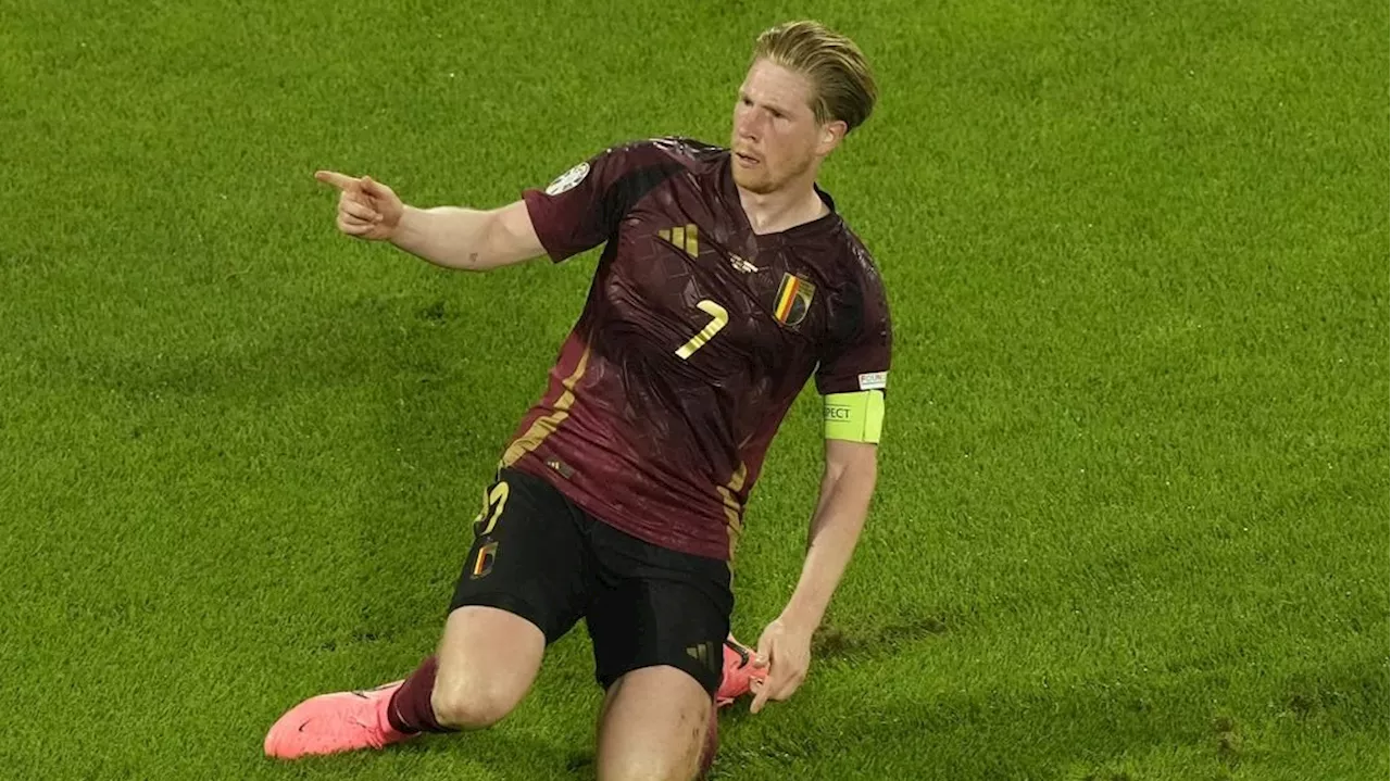 De Bruyne seals Belgium's win over Romania to get UEFA Euro 2024 campaign on track