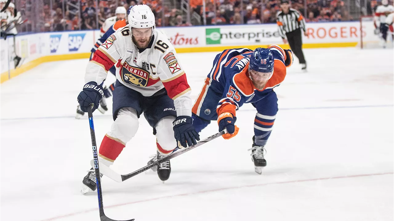 Knoblauch, Oilers successfully challenge for offside, wiping out apparent Panthers goal