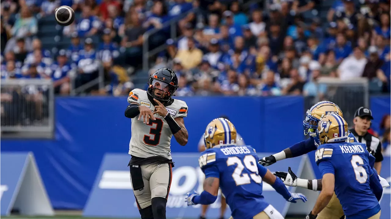 Lions' Adams, Hollins Have Big Nights As Blue Bombers Remain Winless ...