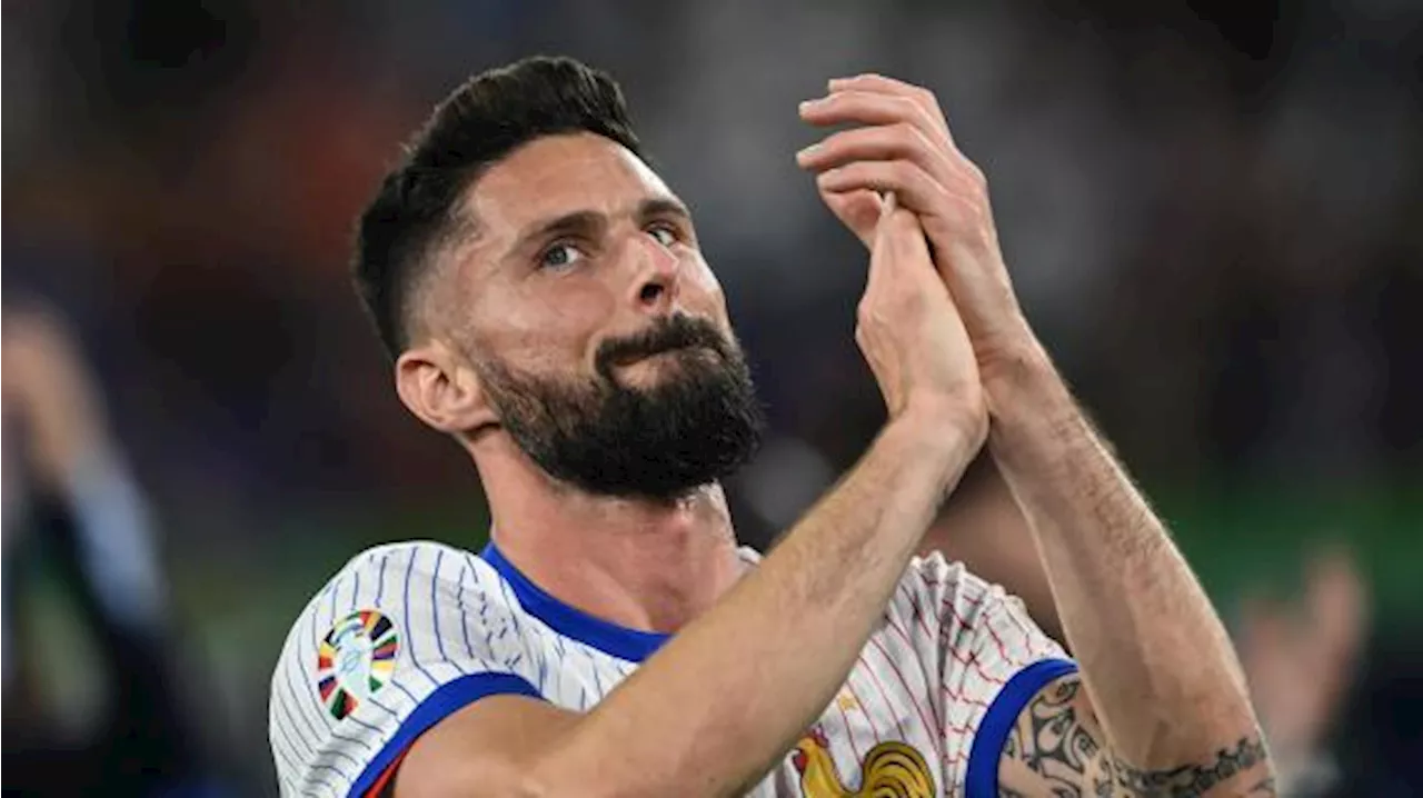 Francia, Giroud: 'Un punto non è poi così male. Il nostro destino è nelle nostre mani'