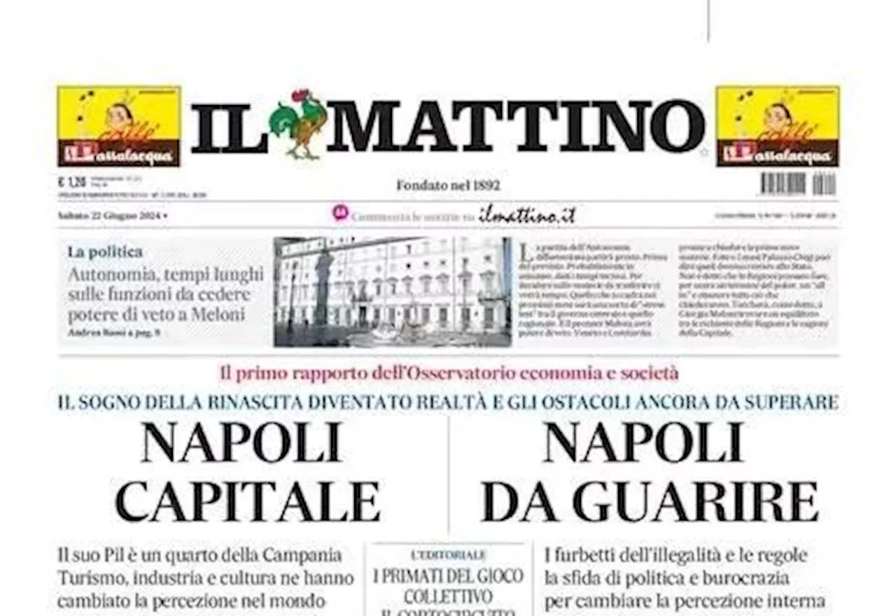 Il Napoli si blinda, Il Mattino: 'Buongiorno e altri due nomi per cucire la nuova difesa'