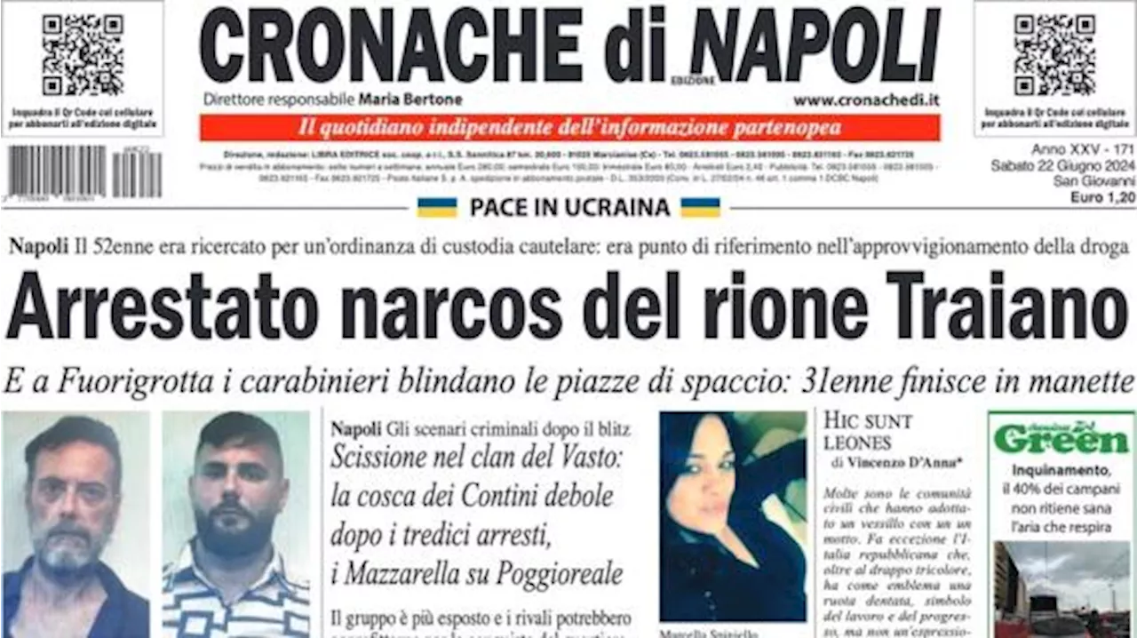 Napoli, grana Osimhen. Cronache di Napoli in apertura: 'A colloquio da Conte'