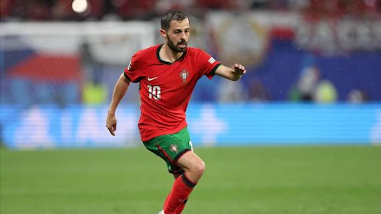 Portogallo in vantaggio: Leao inventa e Bernardo Silva rifinisce, 1-0 con la Turchia di Montella