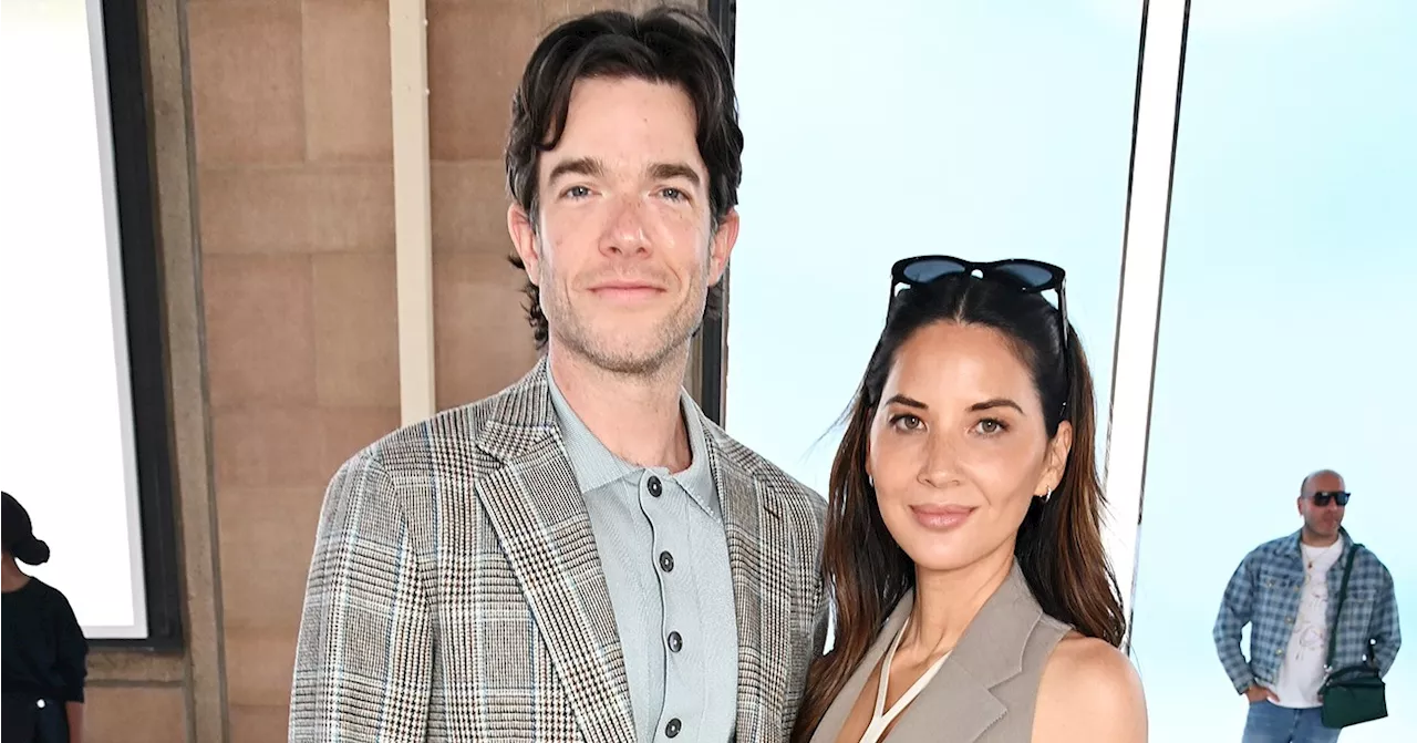 John Mulaney, Olivia Munn Wear Matching Looks for Hermes Show