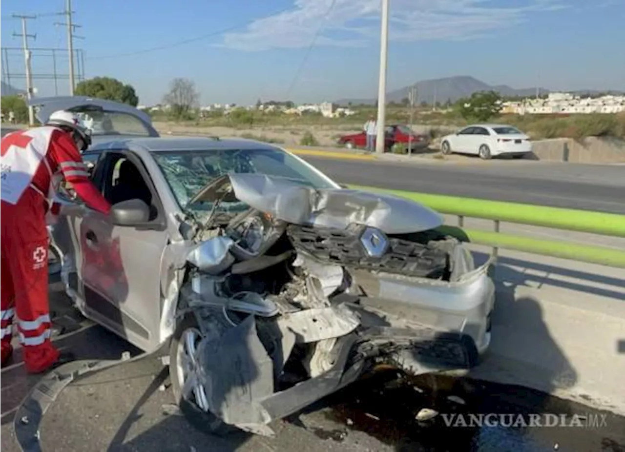 Coahuila: persiste aumento de heridos en accidentes de tránsito