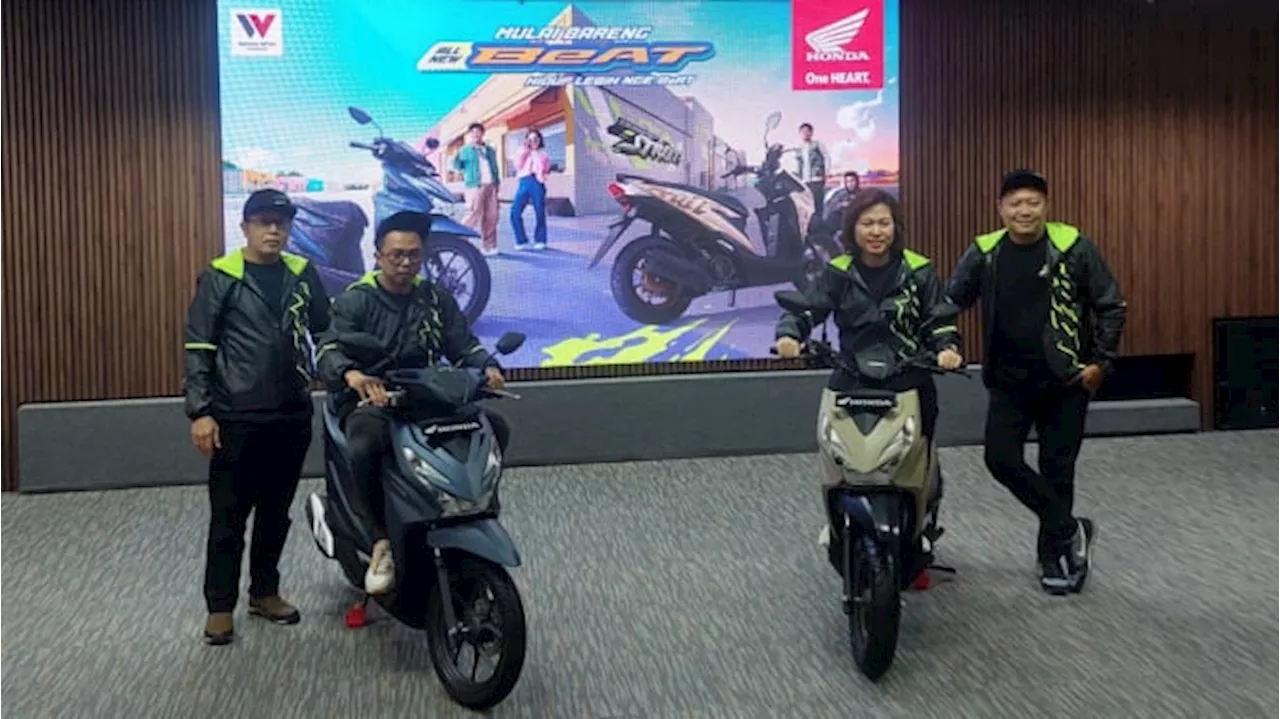 Honda Beat Terbaru Sudah Mengaspal di Jakarta-Tangerang, Target Penjualan 13 Ribu Unit per Bulan