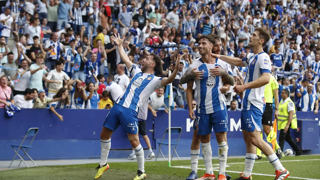 El Espanyol remonta al Oviedo y regresa a Primera un año después