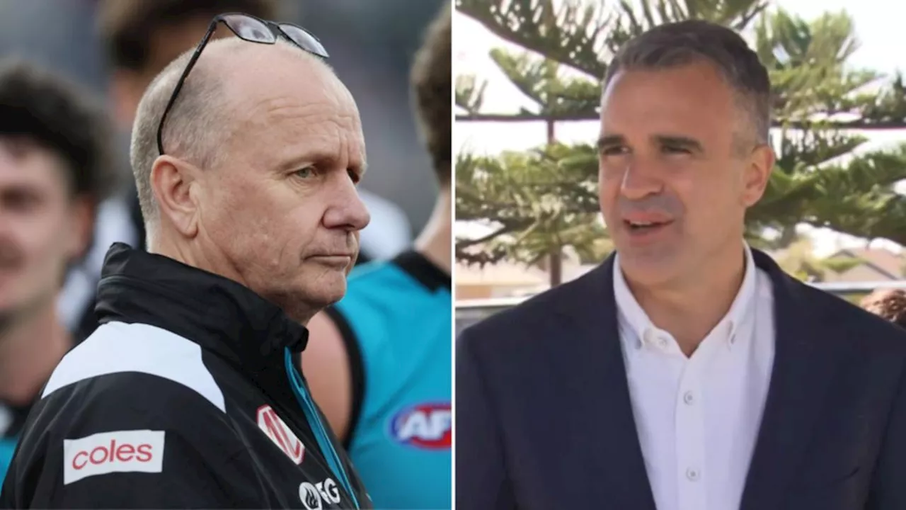 South Australian Premier Peter Malinauskas weighs in after Ken Hinkley booed off the ground