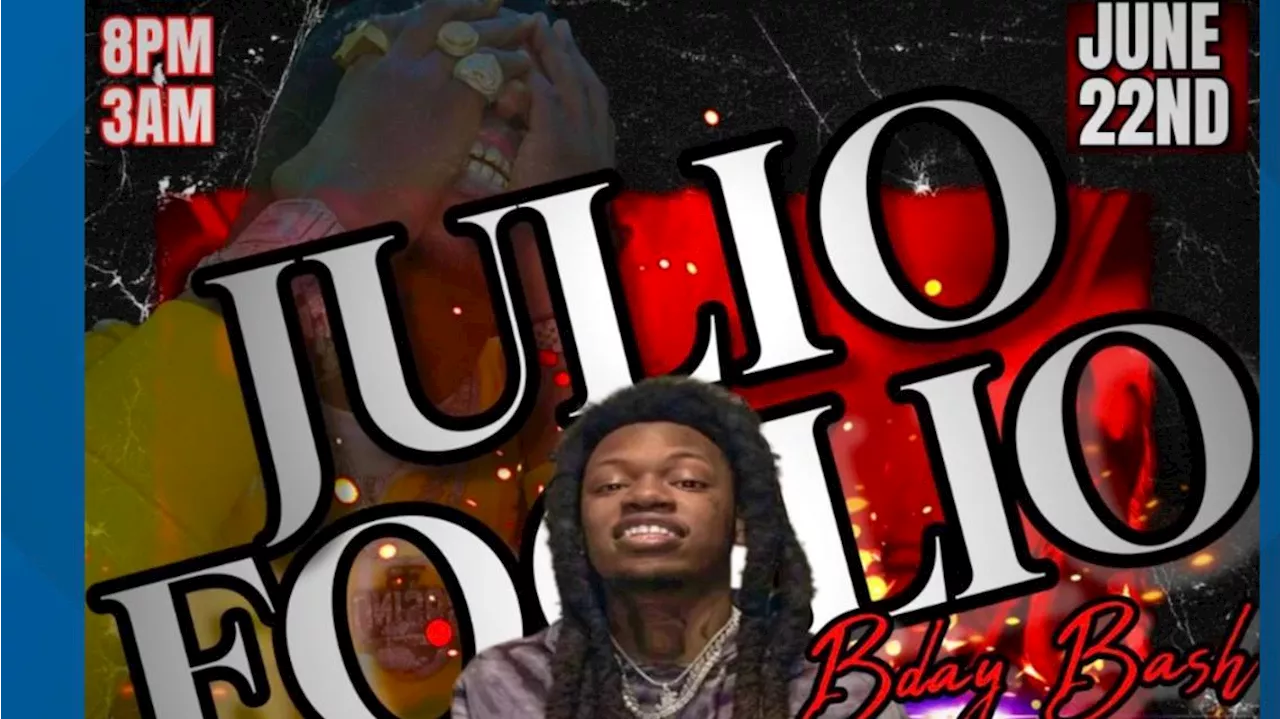 Jacksonville rapper Julio Foolio shot and killed in Tampa, attorney says