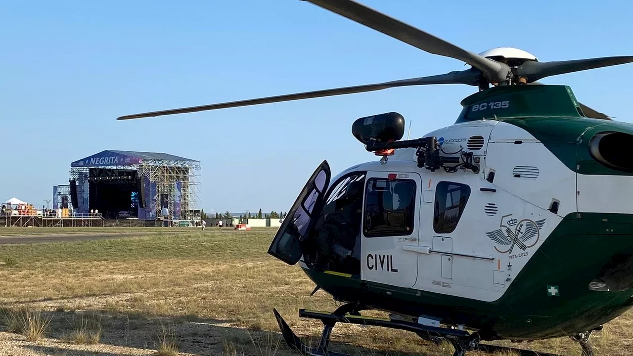 Desalojadas casi 5.000 personas del festival Zuera Sound de Zaragoza por el viento