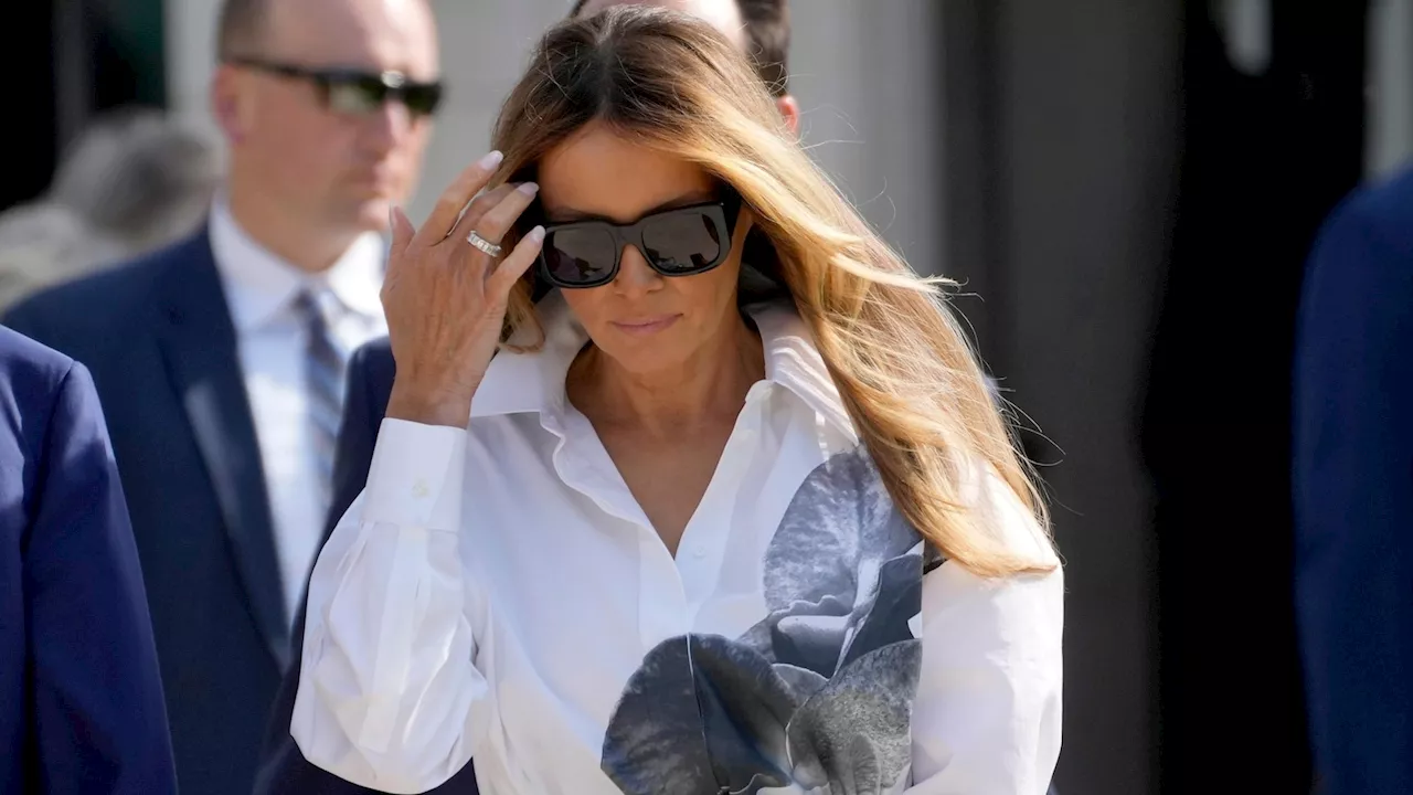 Melania Trump stays out of the public eye as Donald Trump runs for president