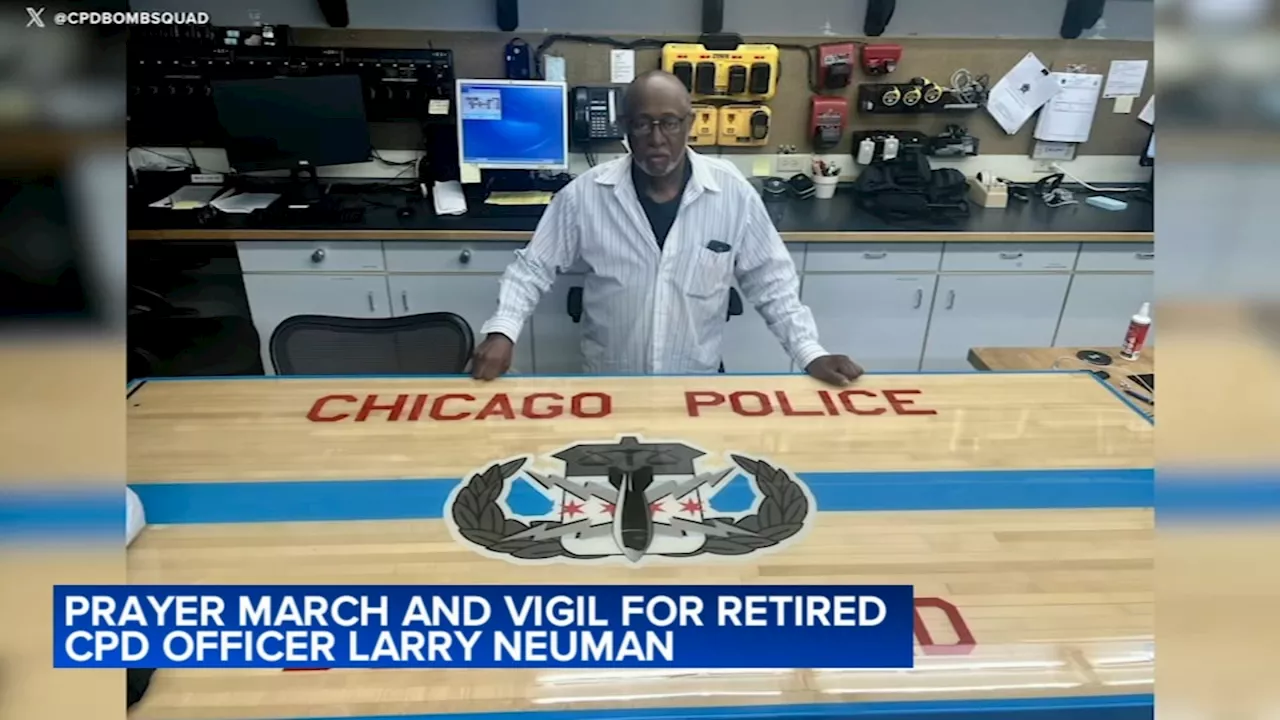 Vigil held for Larry Neuman, retired Chicago police officer fatally shot outside home on West Side