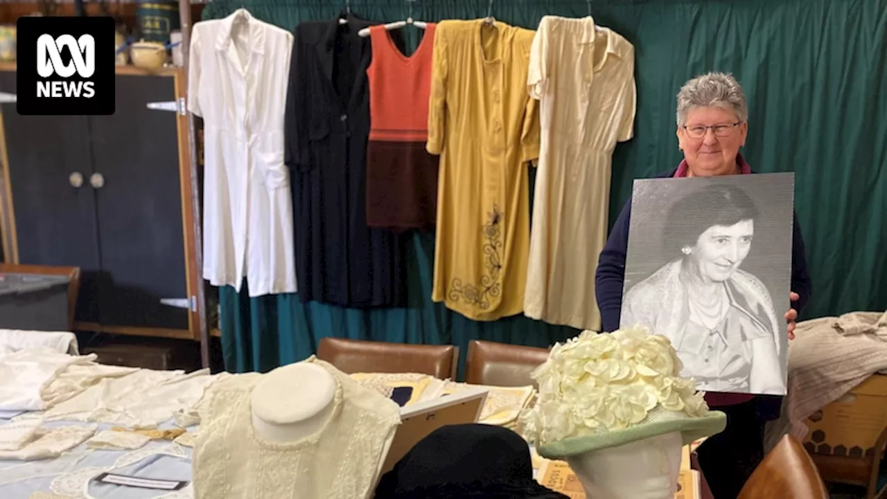 A collection of handmade dresses preserved to continue seamstress's lasting legacy