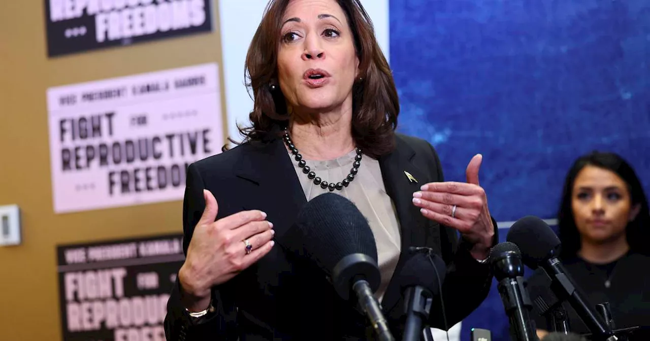 ‘Everything is at stake’ for reproductive rights in 2024, Harris says as Biden-Trump debate nears