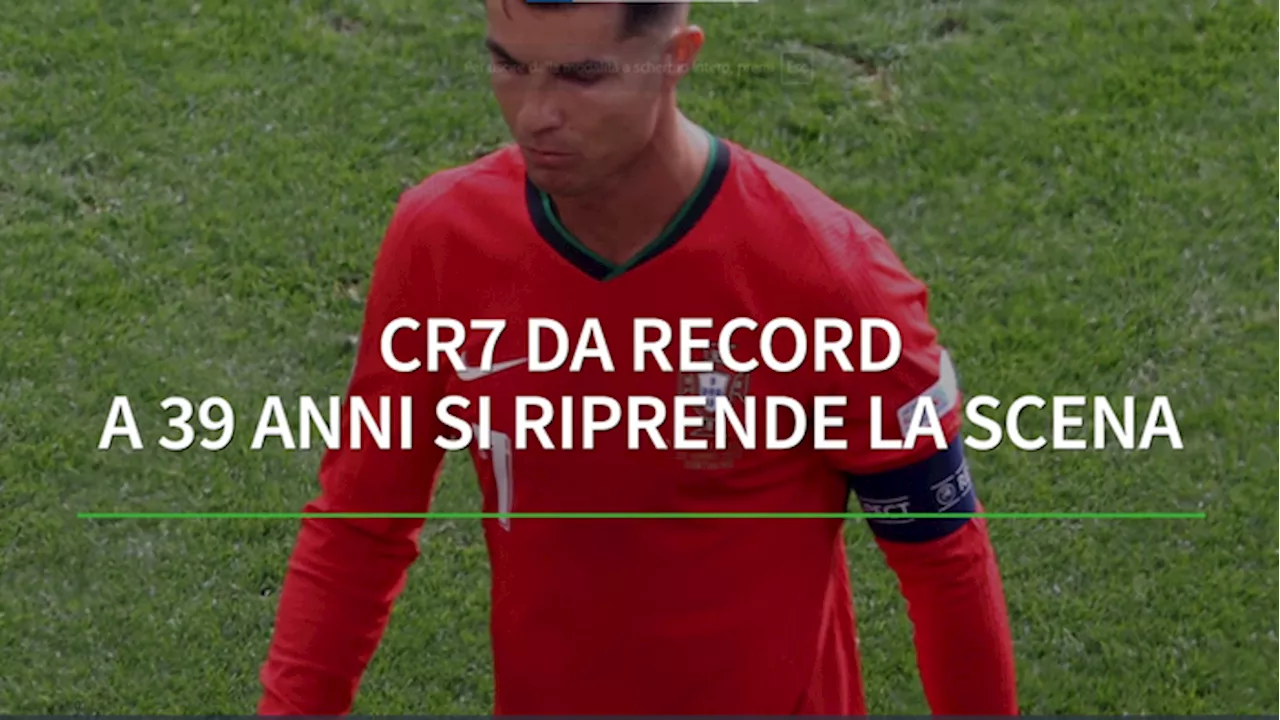 CR7 da record, a 39 anni si riprende la scena