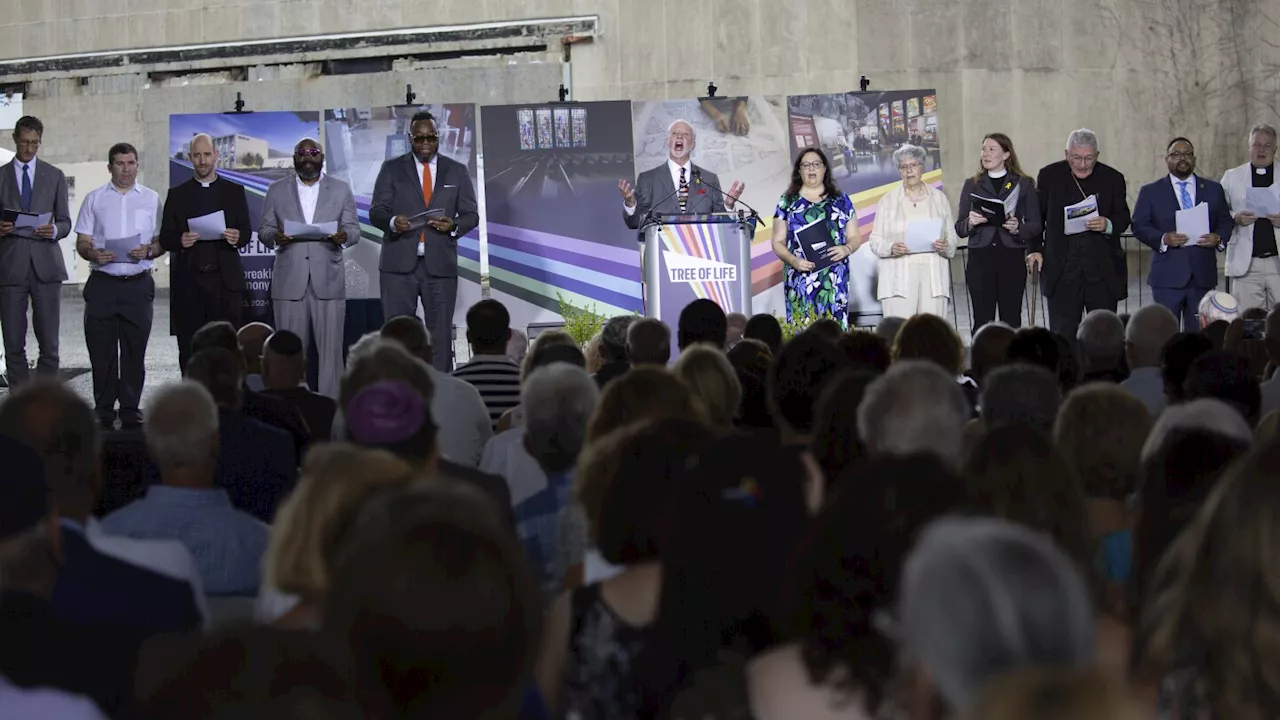 Groundbreaking for new structure replacing Pittsburgh synagogue targeted in 2019 mass shooting