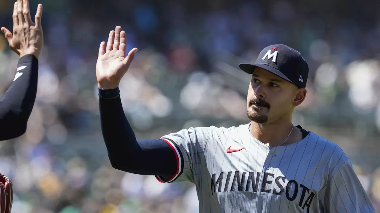 Pablo López takes a perfect game into 6th and strikes out 14 to lead Twins past A’s 3-0