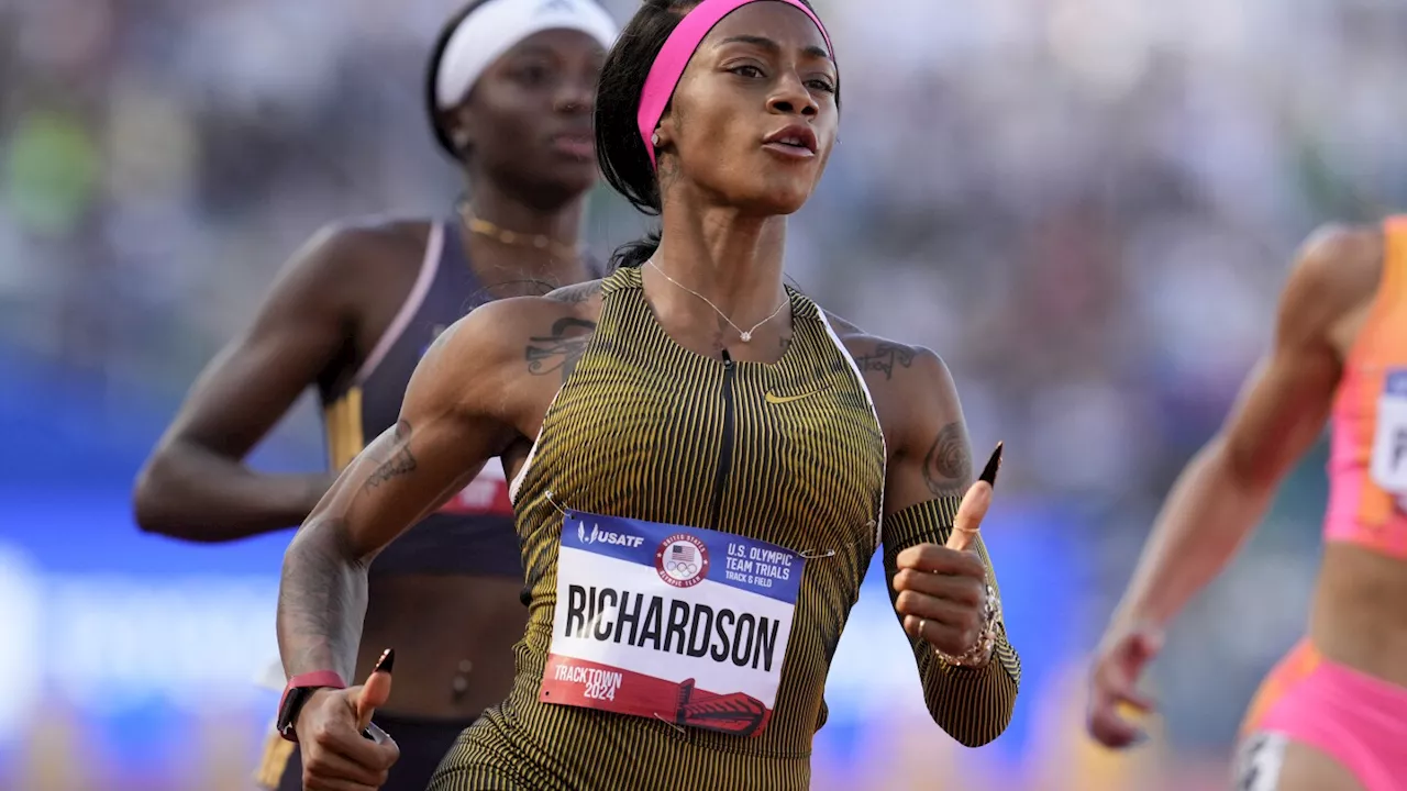 Sha'Carri Richardson wins semifinals, will race for spot in Olympics at US trials