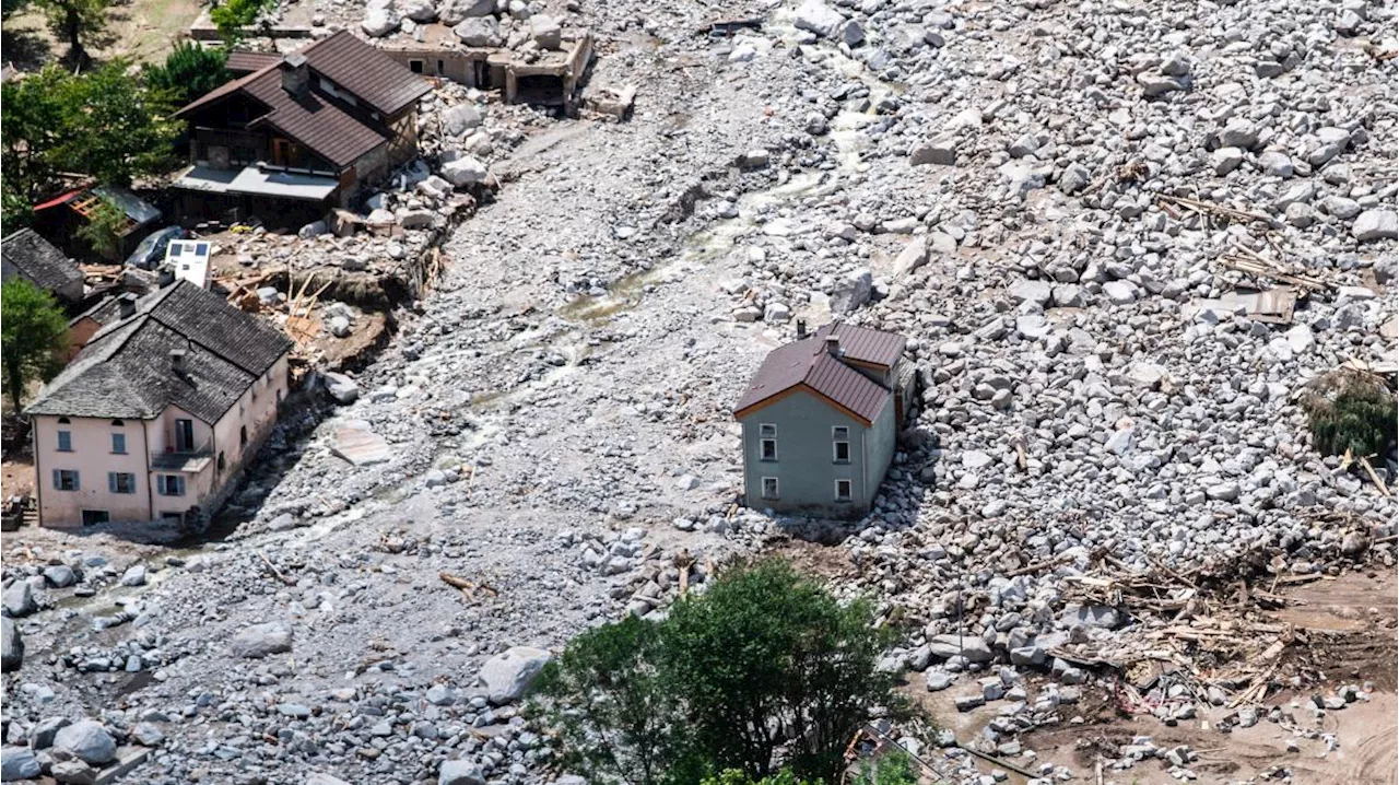 Noch drei Vermisste nach Hochwasser in der Schweiz