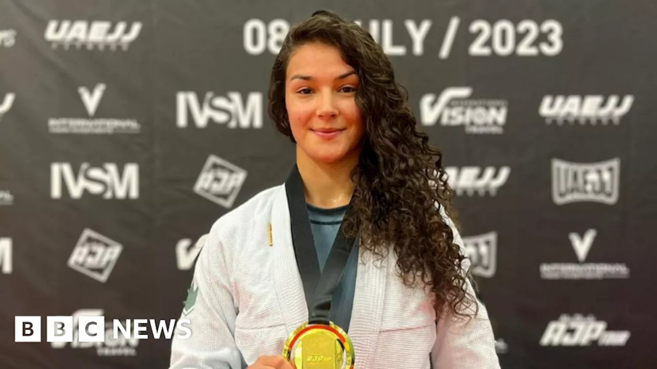 The Jiu-jitsu champion who left home to pursue her dream