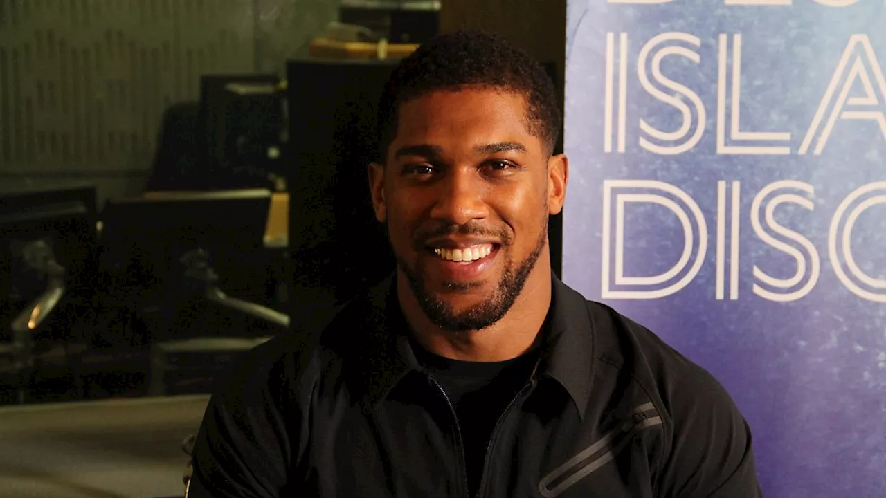 10 things we learned from Anthony Joshua’s Desert Island Discs